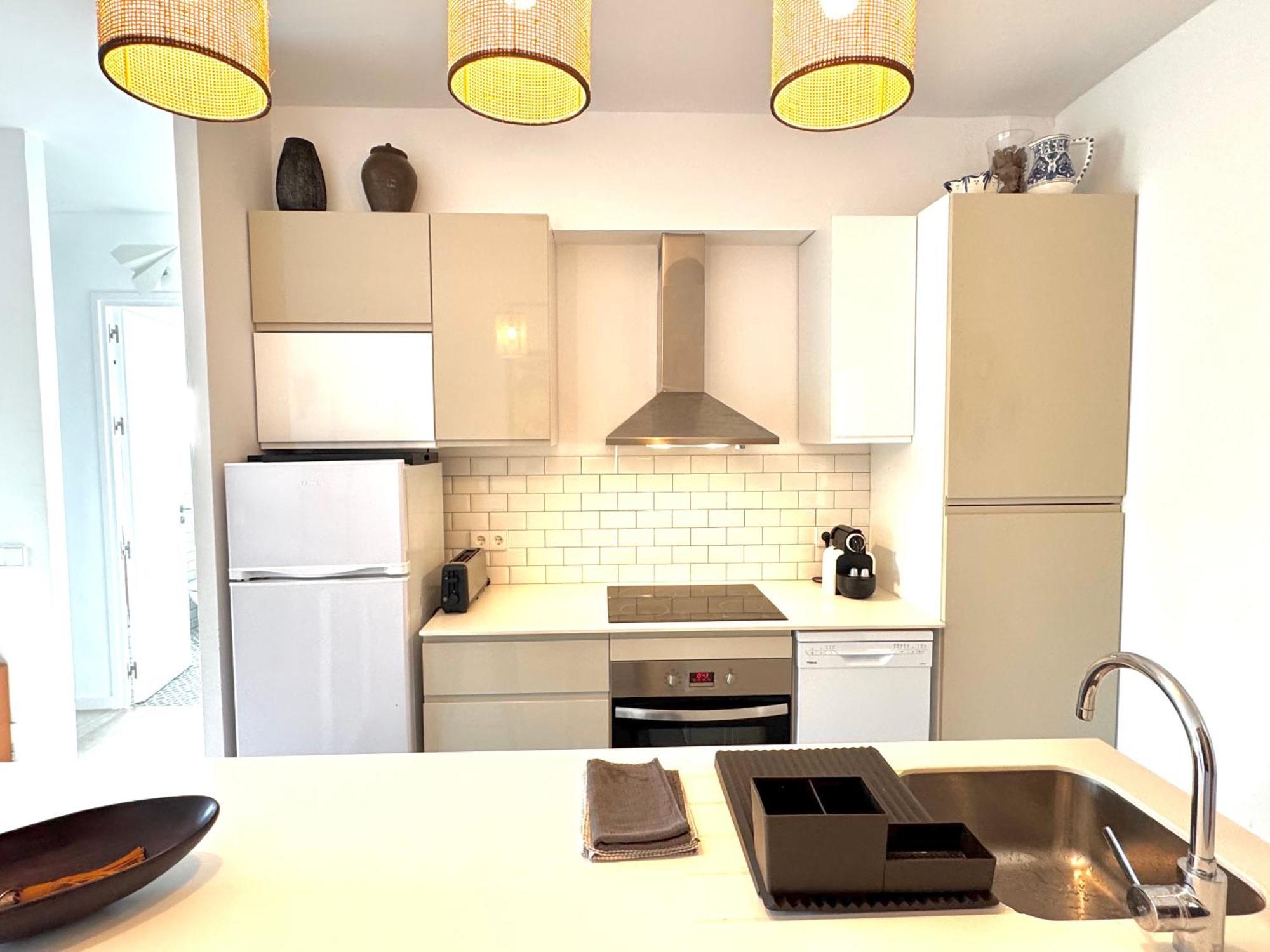 Appartement Nobe Es Pujols Proche Plage, Vue Mer Exterior foto